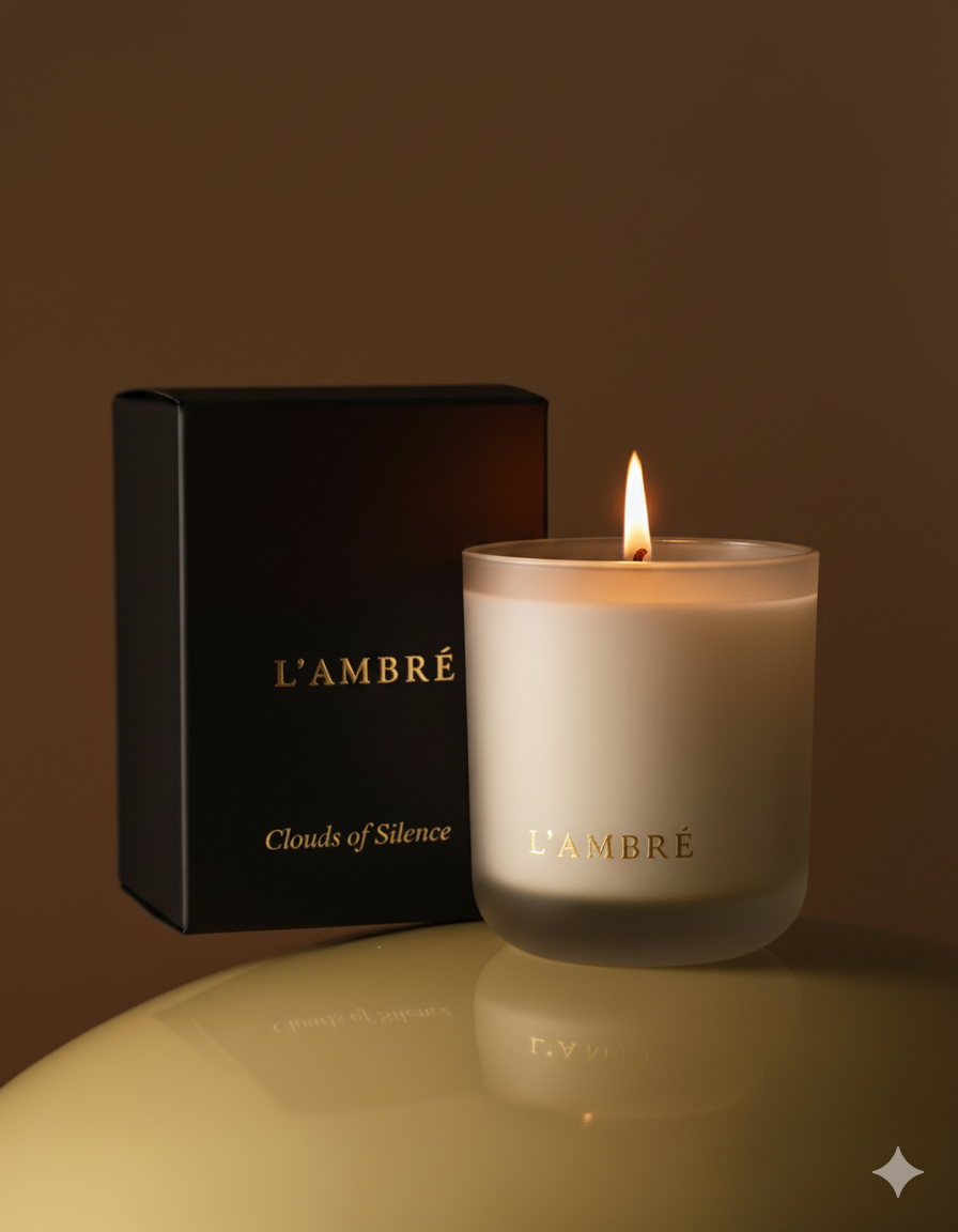 Geurkaars - Clouds of Silence (360g)