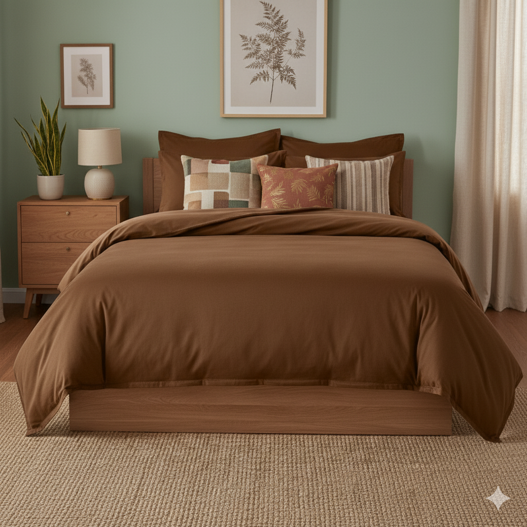 Cali Brown Dekbedovertrek
