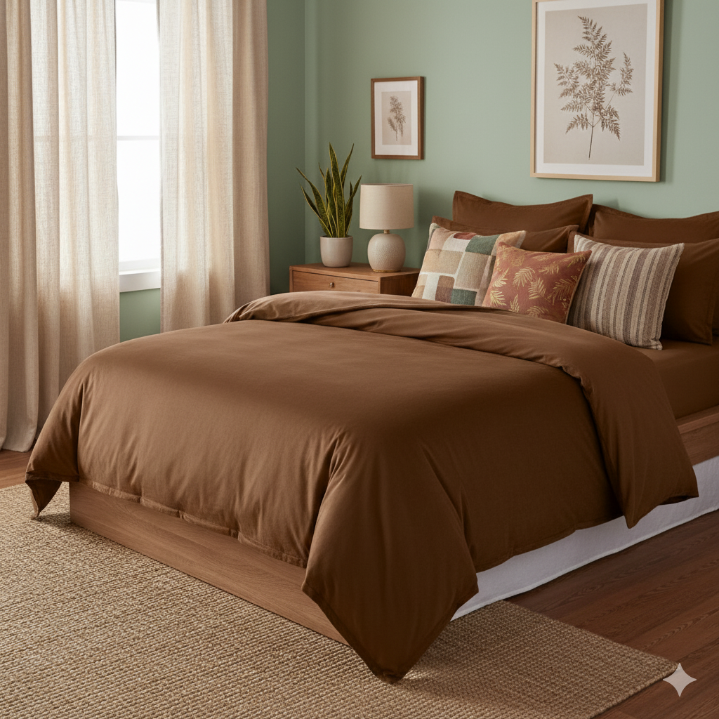 Cali Brown Dekbedovertrek