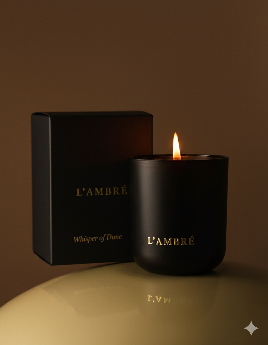 Geurkaars - Whisper of Dune (360g)